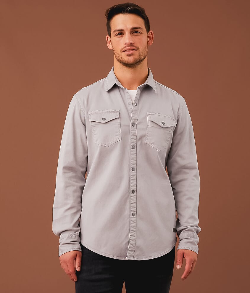Washed Athletic Stretch Shirt