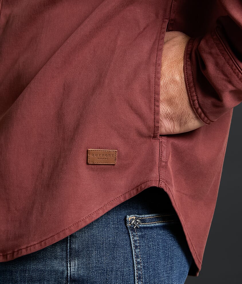 Washed Athletic Stretch Shirt