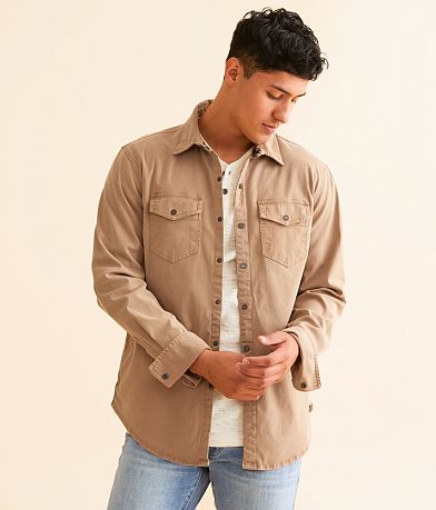 Outpost Makers Washed Athletic Stretch Shirt front view