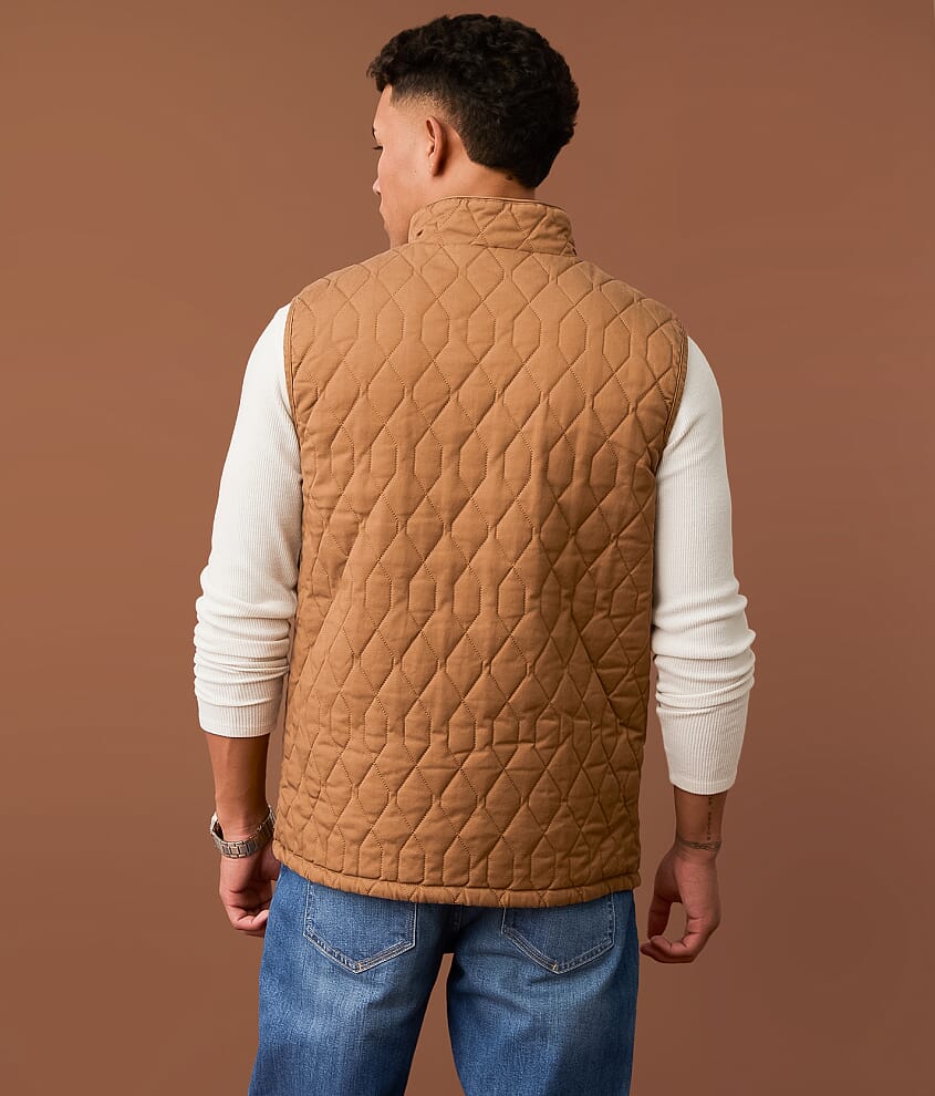 Tobacco Twill Vest