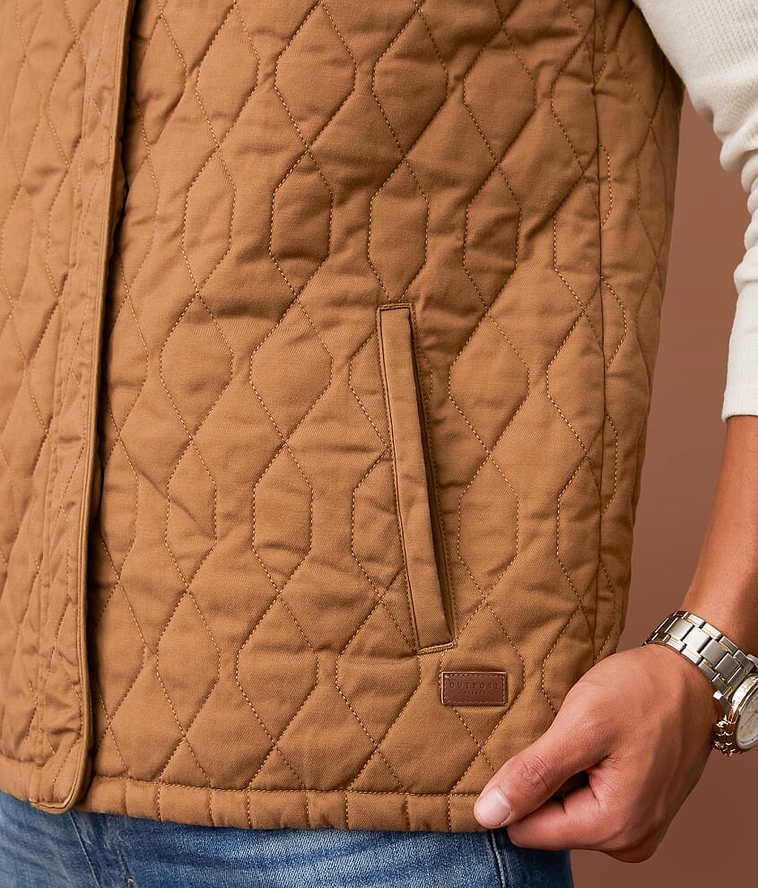 Tobacco Twill Vest