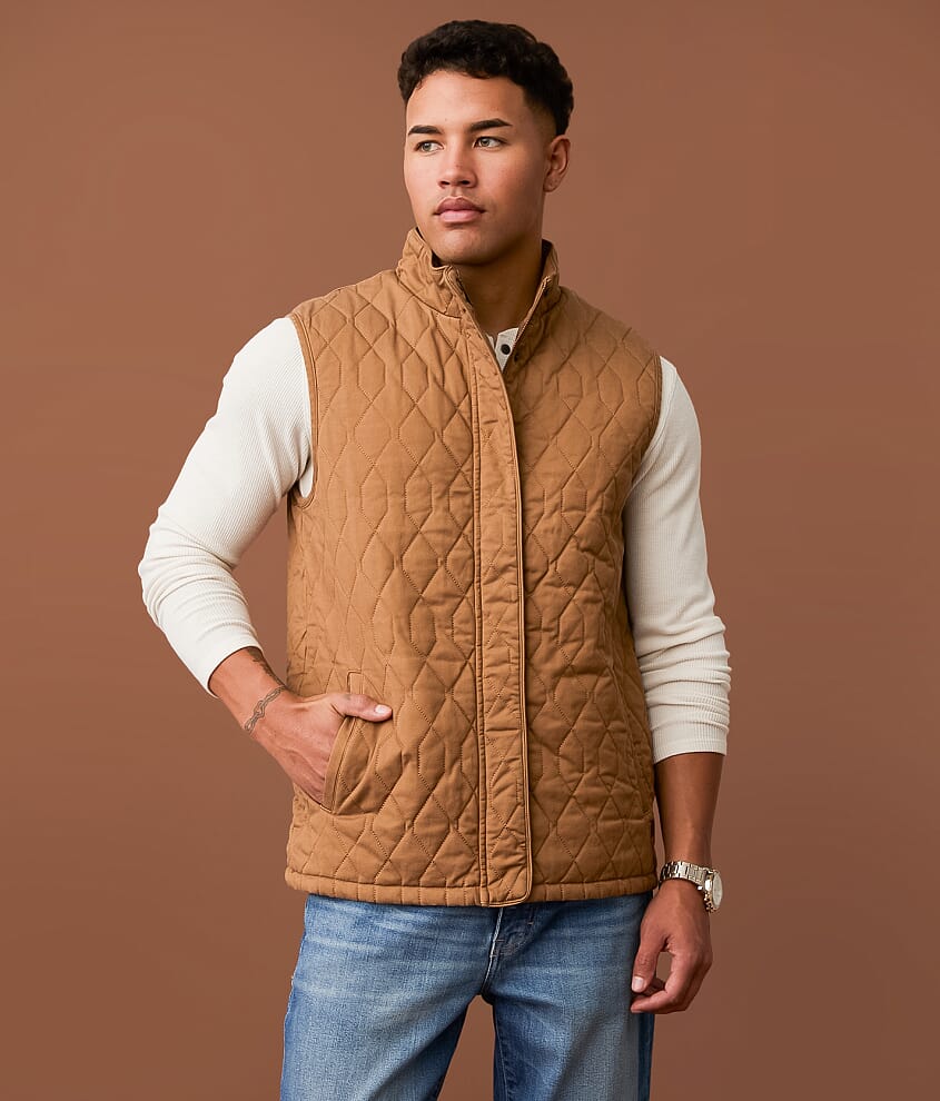 Tobacco Twill Vest