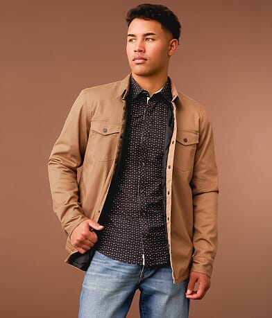 Outpost Makers Canvas Shacket front view