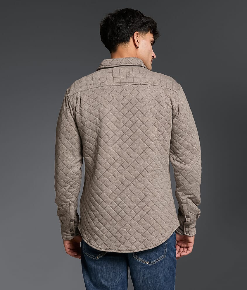 Quilted Athletic Flannel Shirt