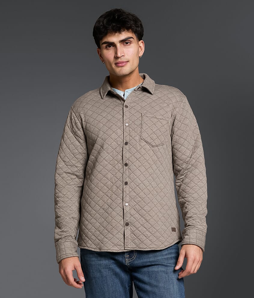 Quilted Athletic Flannel Shirt