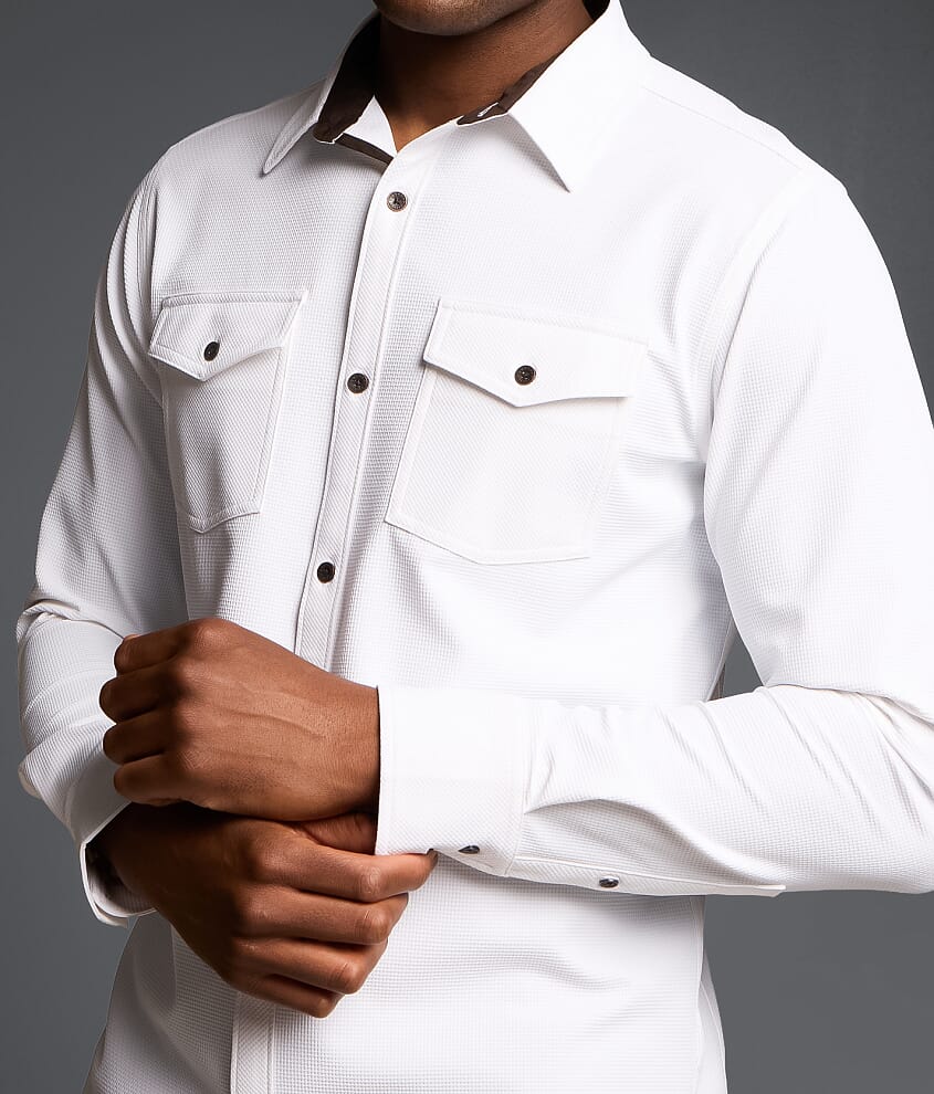 Textured Standard Stretch Shirt