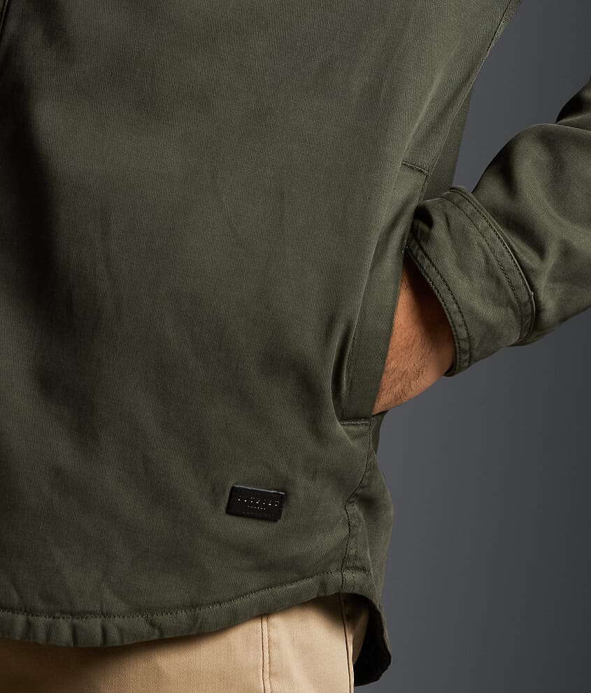 Washed Canvas Shacket