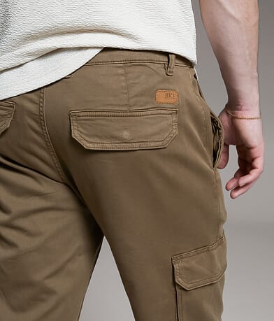 BKE Cargo Twill Stretch Pant back pocket view