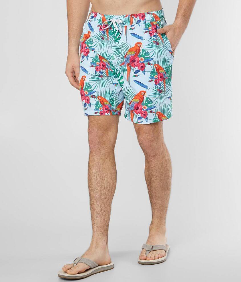 Departwest The Parrot Stretch Boardshort front view