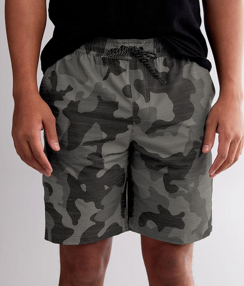 Departwest Camo Stretch Short front view