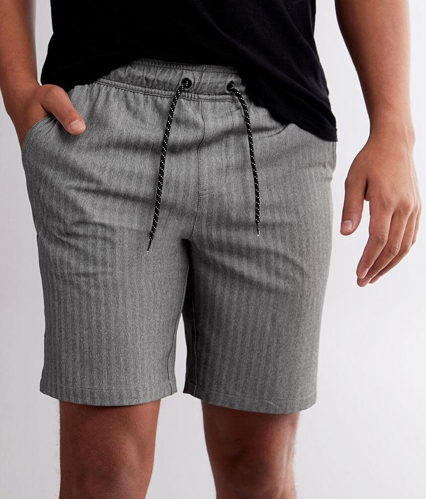 Departwest Tonal Striped Stretch Short front view