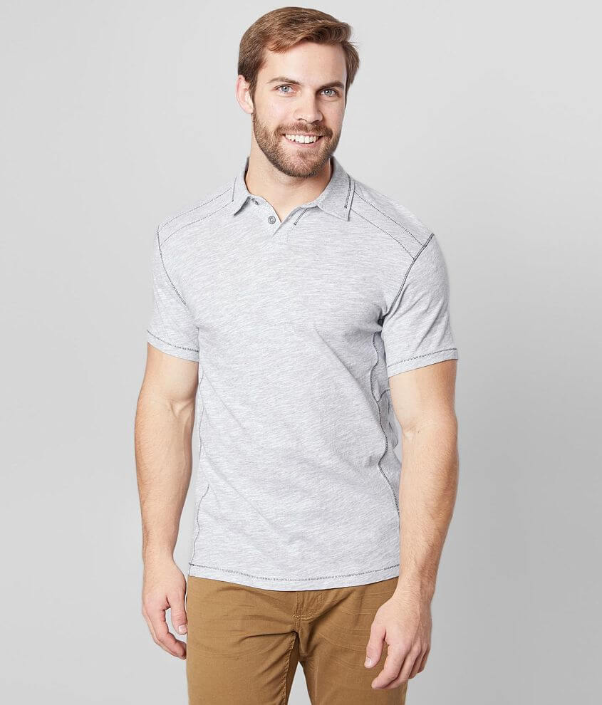 BKE Enzo Polo - Men's Polos in Grey | Buckle