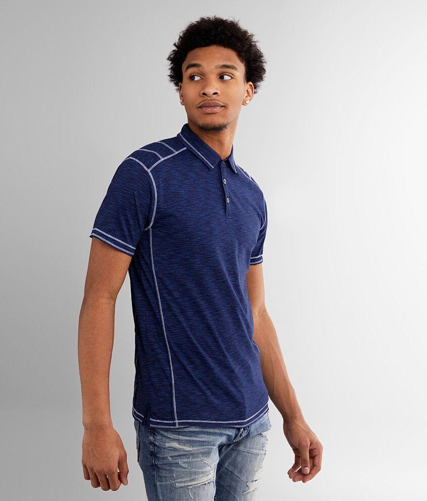 BKE Ryan Polo - Men's Polos in Blue | Buckle