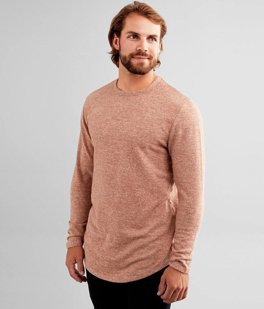 Image of Nova Industries Coen Fleece Long Body T-Shirt