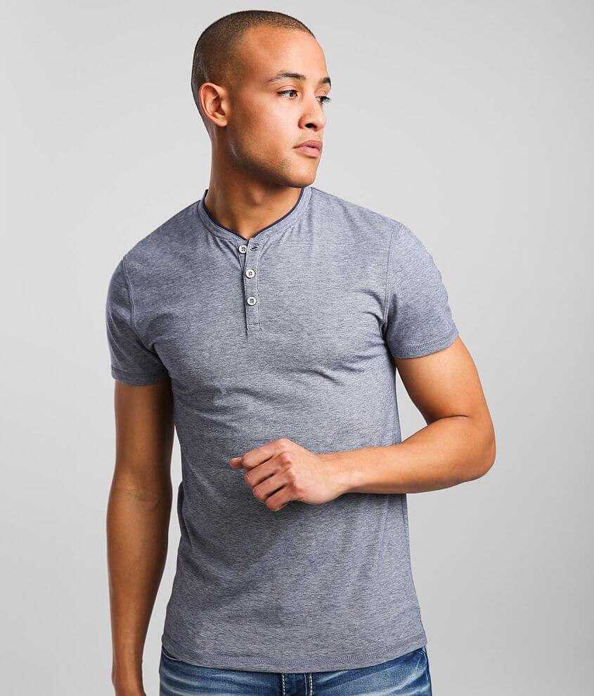 BKE Ronin Stretch Henley front view
