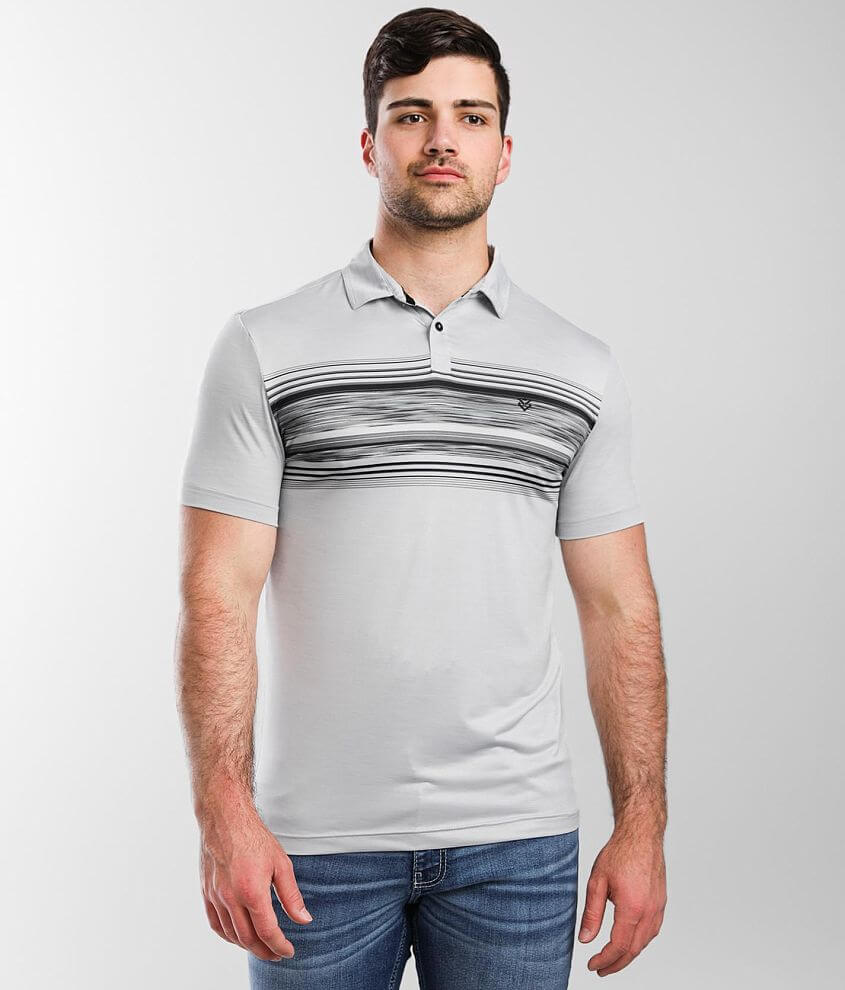 Veece Treyton Performance Stretch Polo front view