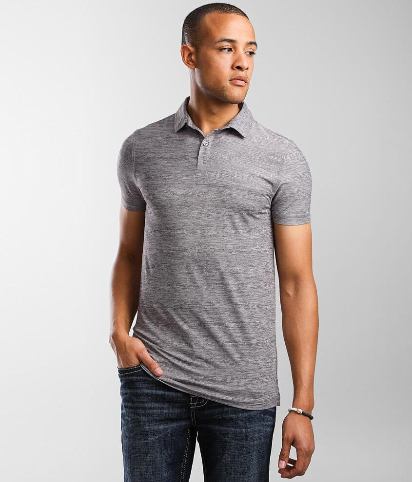 BKE Jensen Performance Stretch Polo front view