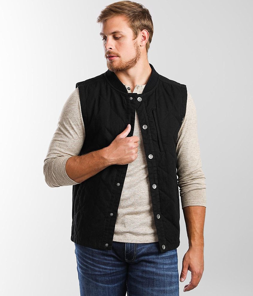 Bke Canvas Vest - Black Medium, Men's