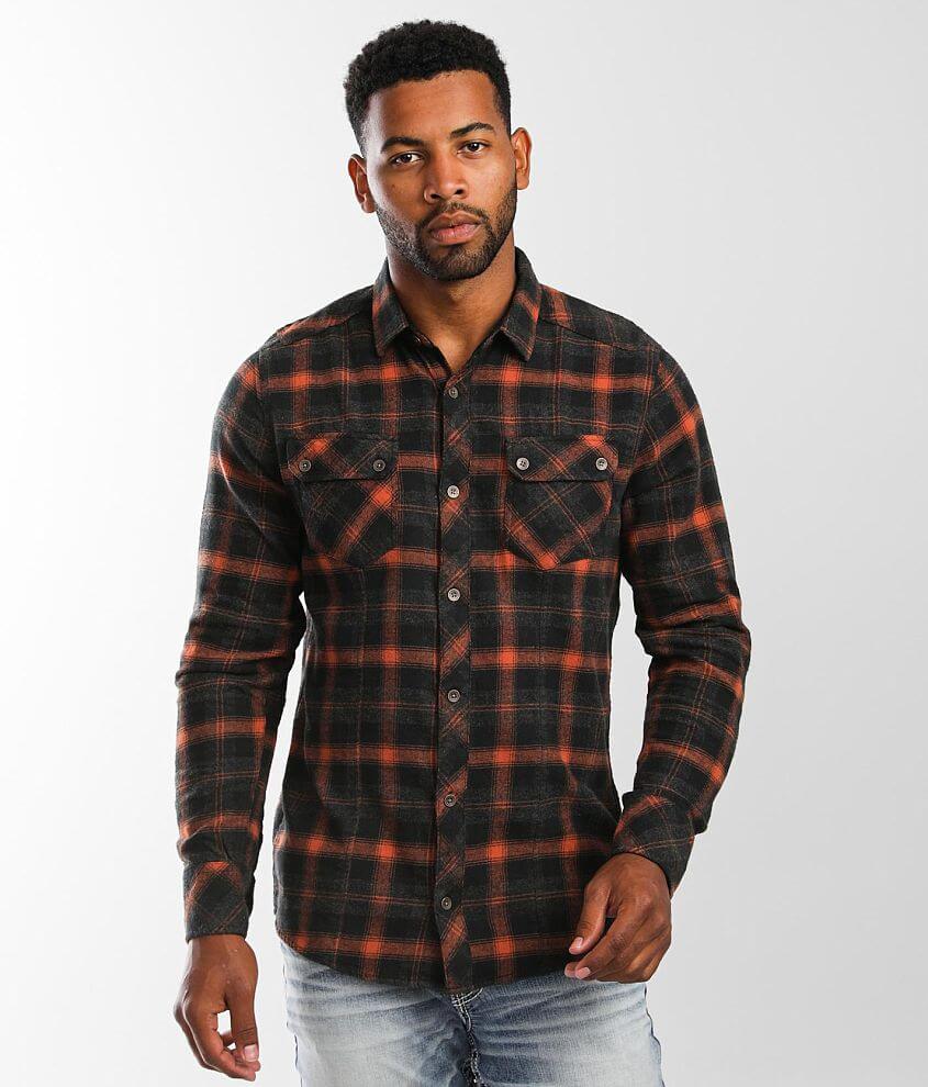 Outpost Makers Brushed Flannel Shirt Men's Shirts in Multi Buckle
