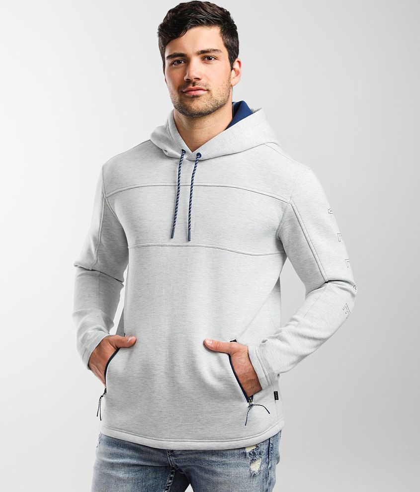 Veece Theo Hooded Sweatshirt - Men's Sweatshirts in Heather Ash