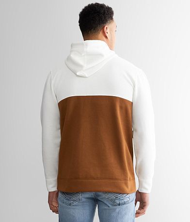 Veece Color Block Hooded Sweatshirt BACK