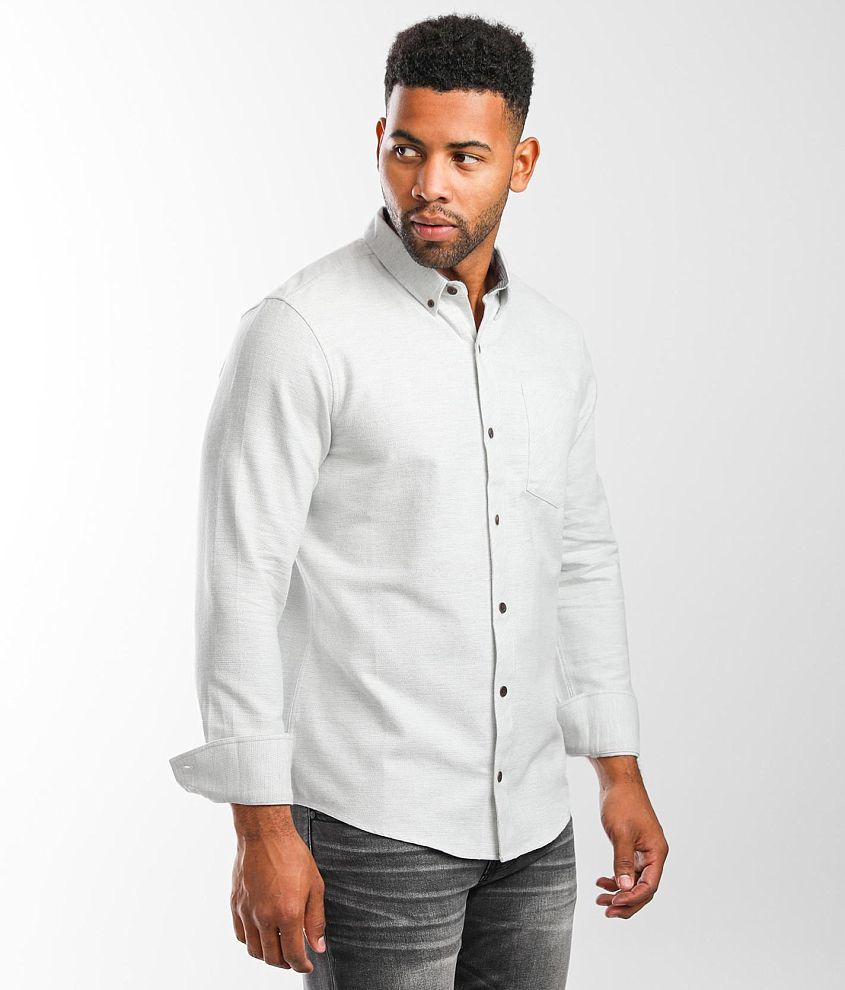 Outpost Makers Bown Shirt - Men's Shirts in Oatmeal | Buckle