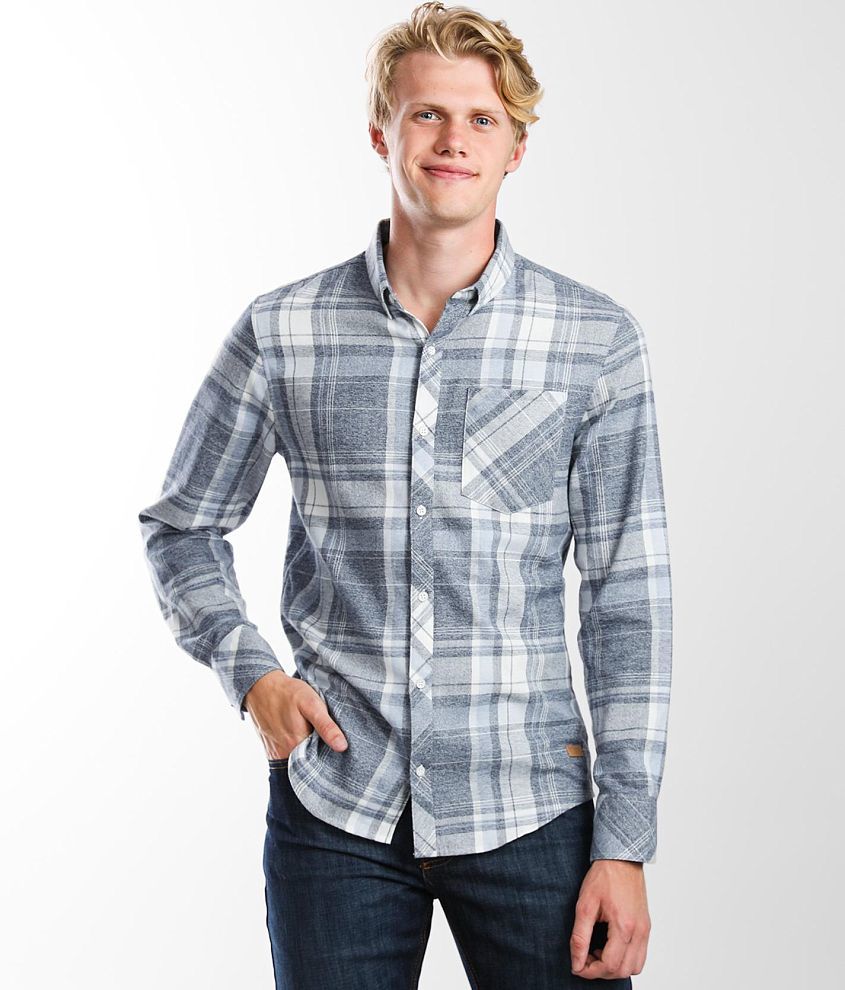 Outpost Makers Amari Plaid Shirt front view