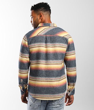 Departwest Striped Flannel BACK
