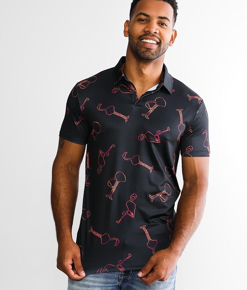 flamingo polo shirt