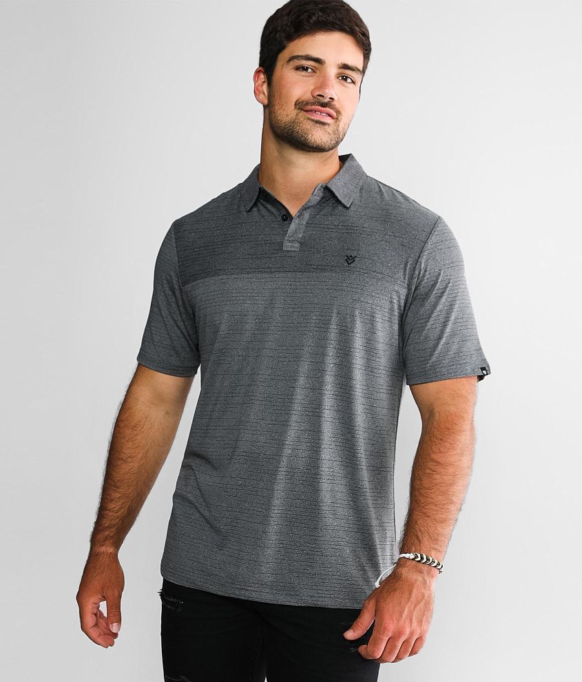 Veece Virgil Stretch Polo front view