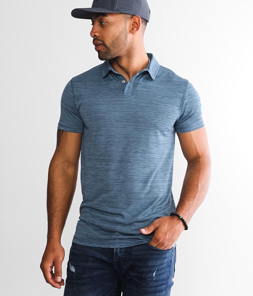 BKE Aiden Stretch Polo front view