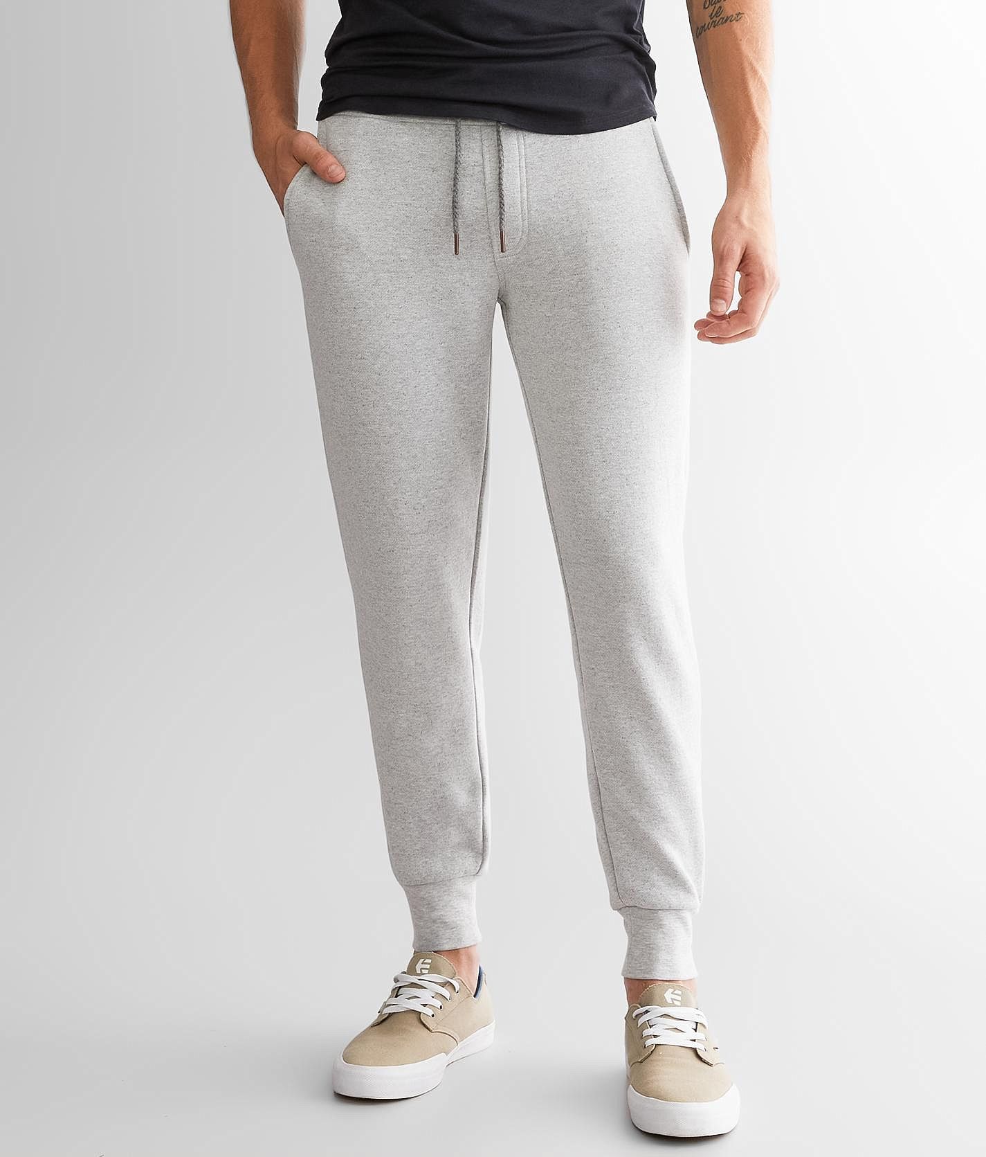 Departwest Twill Jogger Stretch Pant - Men's Pants in Light Grey