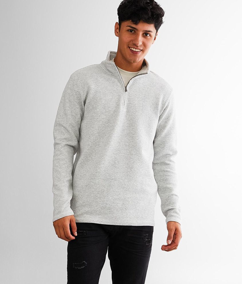 BKE Graham Textured Pullover front view