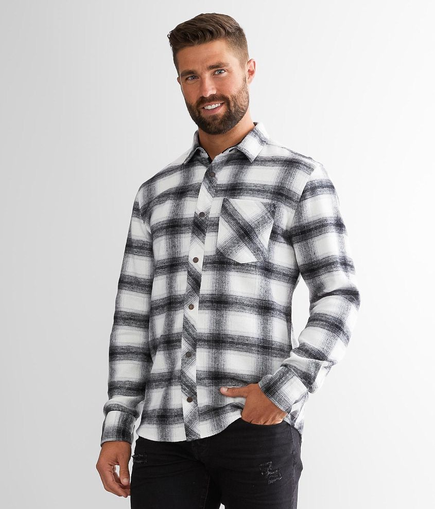 Outpost Makers Brushed Flannel Shirt front view