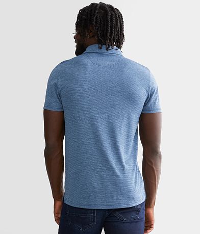 BKE Walker Performance Stretch Polo back view