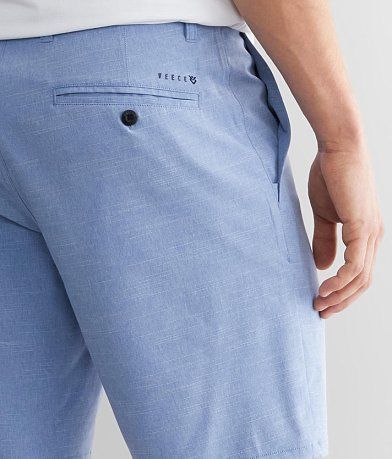 Veece Marled Stretch Walkshort back pocket view