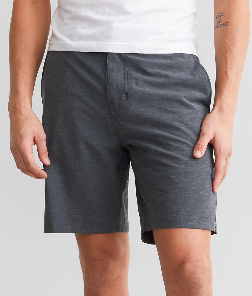 Veece Heathered Stretch Walkshort front view