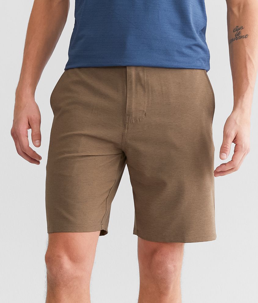 Maven Co-op Marled Performance Stretch Short front view