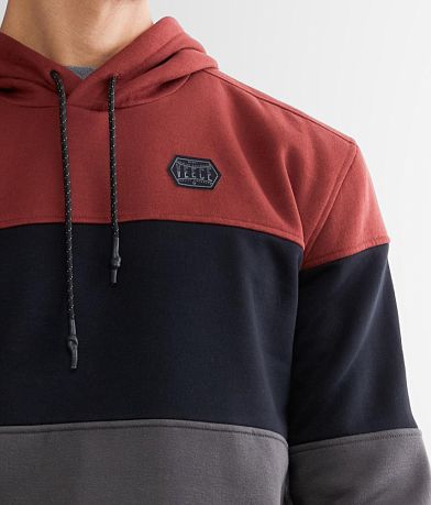 Veece Color Block Hooded Sweatshirt MISC_DETAIL_1