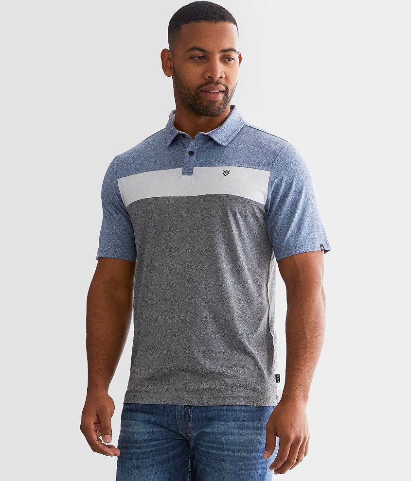 Veece Color Block Polo front view