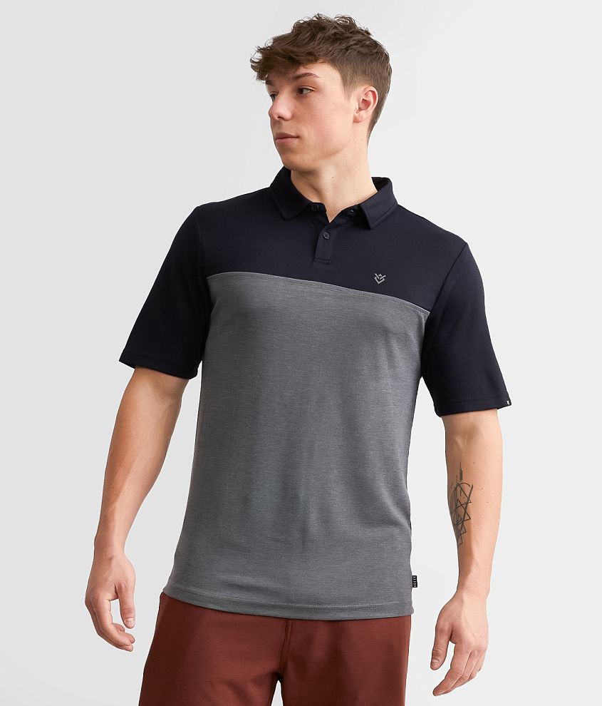 Veece Color Block Polo front view