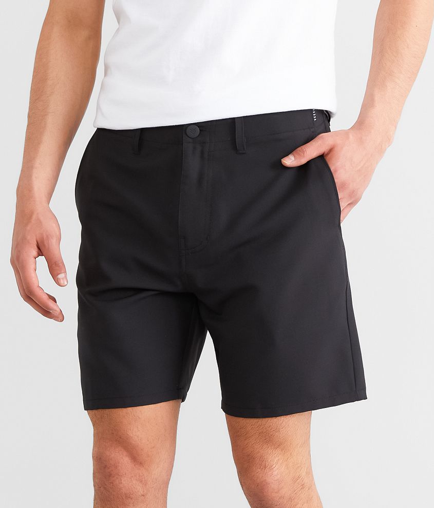 Veece Solid Stretch Walkshort - Men's Shorts in Black