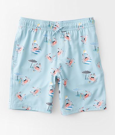Departwest Boys - Crab Stretch Swim Trunks front view
