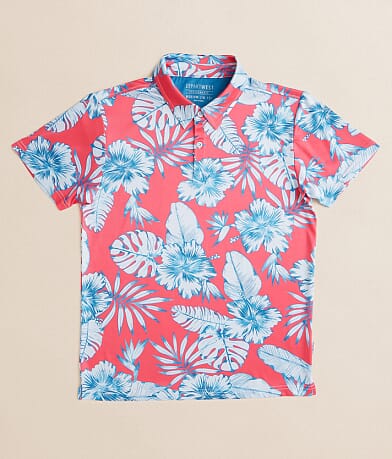 Departwest Boys - Matis Performance Polo front view
