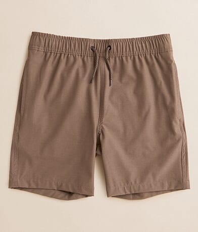 Departwest Boys - Heathered Stretch Short front view