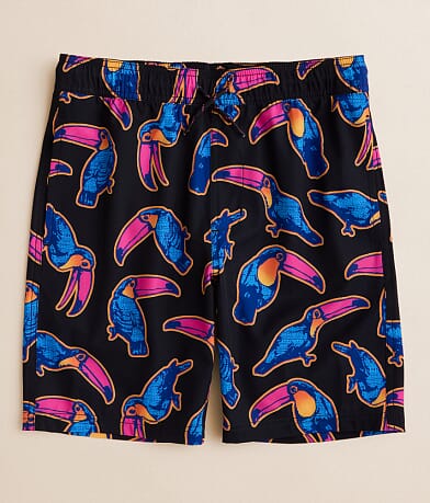 Departwest Boys - Omega Stretch Swim Trunks front view