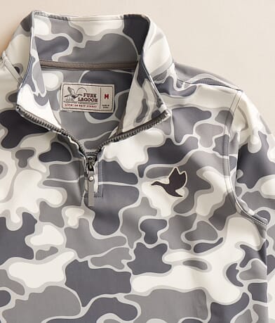 Boys - Camo Zip Pullover thumbnail 5