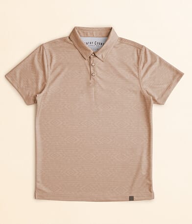 Gentry County Boys - Waleen Performance Polo front view