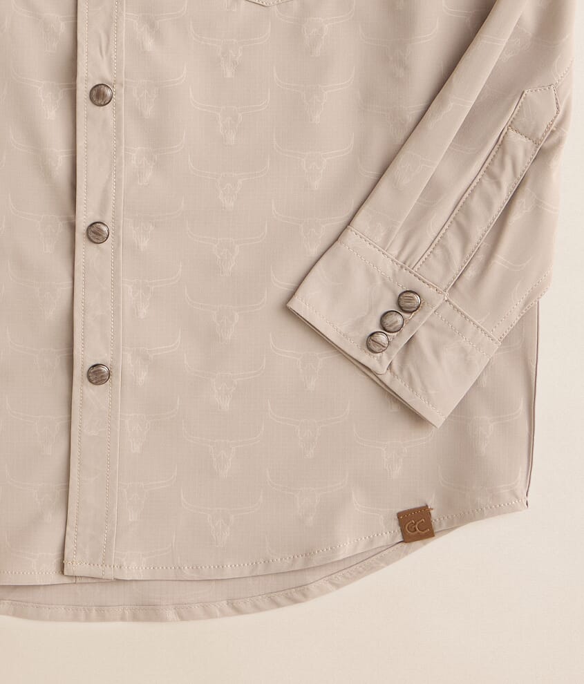Boys - Tonal Performance Stretch Shirt