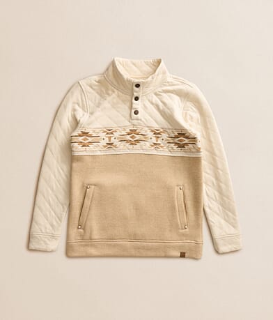 Boys - Western Quilted Pullover
